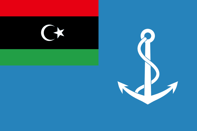 Naval Ensign Of Libya