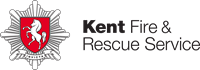 Flagpole servicing - Kent Fire and Rescue Logo