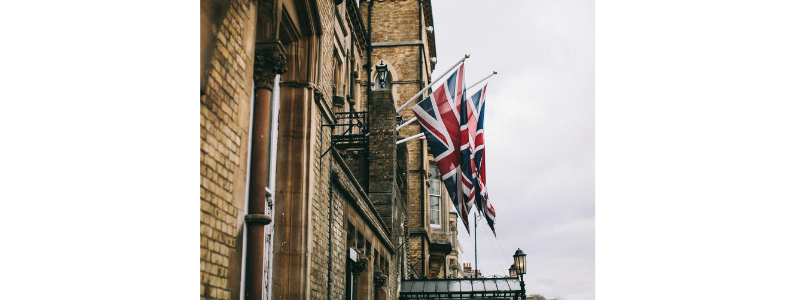 Union Flag Wall Mounted Flagpole