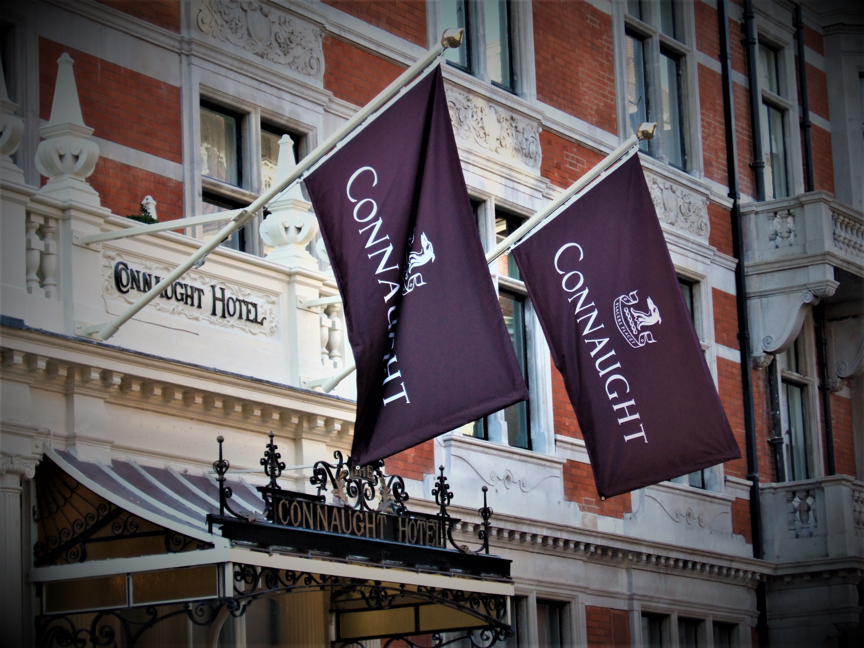 Connaught Hotel Flags and Flagpoles