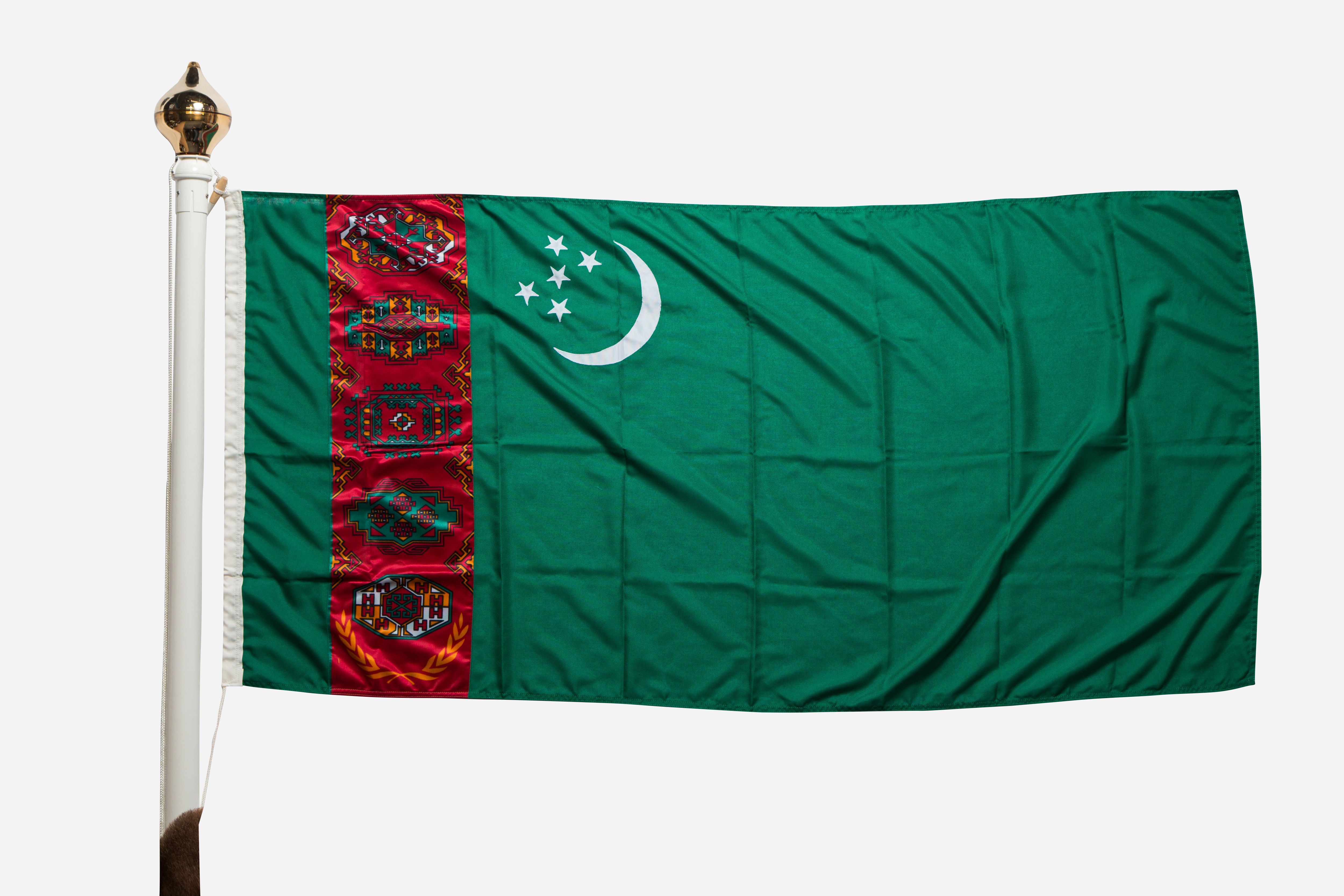 Turkmenistan Flag