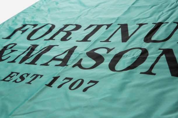 custom flag - Fortnum and Mason