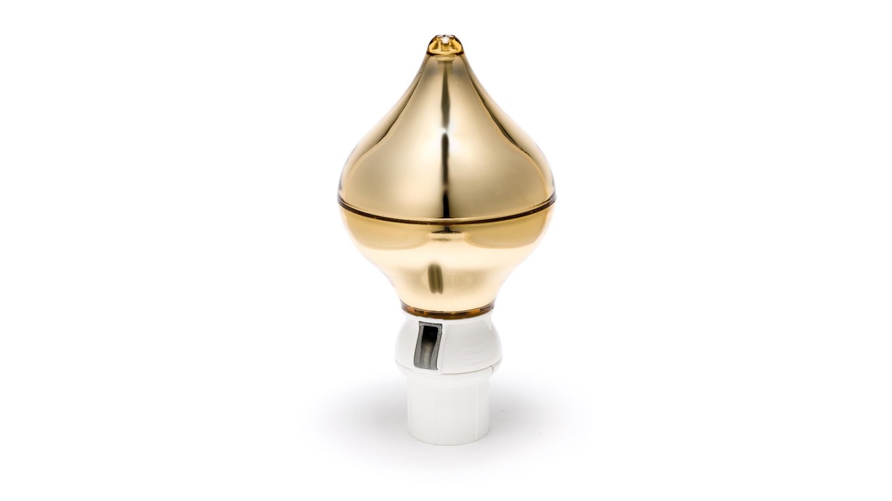 Gold Finial for wall and ground mounted flagpoles