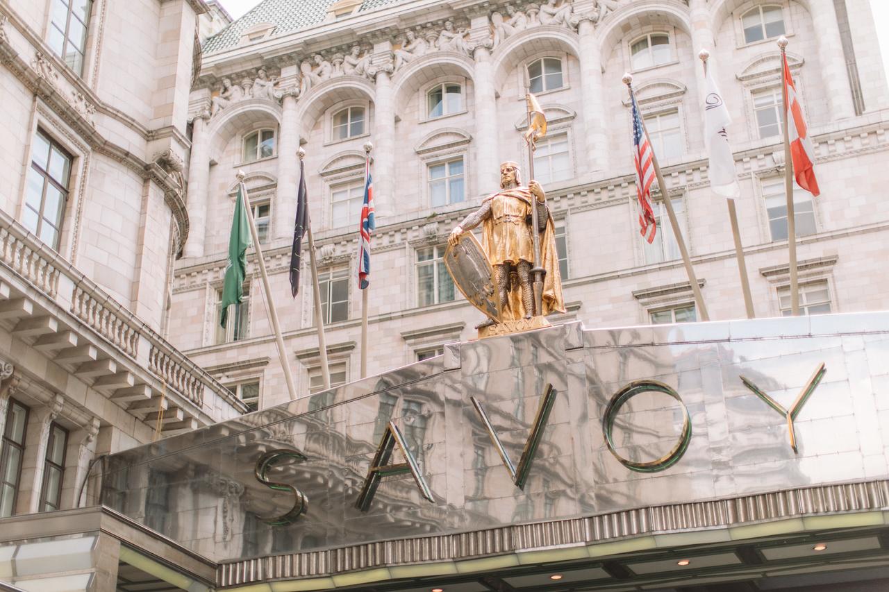 Savoy Hotel Entrance